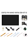 ESP32-P4-NANO-WIFI6-DB development board kit is optional and includes a camera and a 10.1-inch DSI screen.